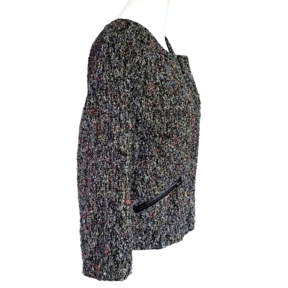 NWOT Sanctuary Anthropologie blazer, full zip jacket, zip pockets, Sz Lg - Picture 10 of 16